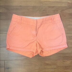 J. Crew Women's Peach Cargo Shorts